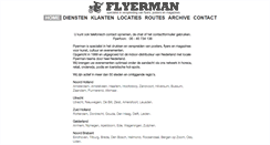 Desktop Screenshot of flyerman.nl