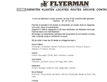 Tablet Screenshot of flyerman.nl